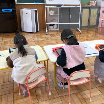 １レッスン３名まで、年長さん～小学生が在籍しています。