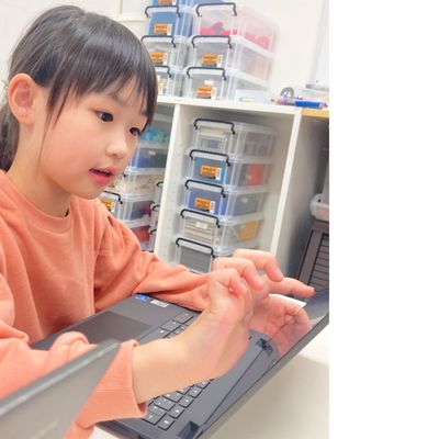 プログラミングのレッスンの様子