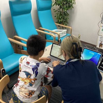 レッスンを受けているお子様たちからは「楽しい♪」と好評です！