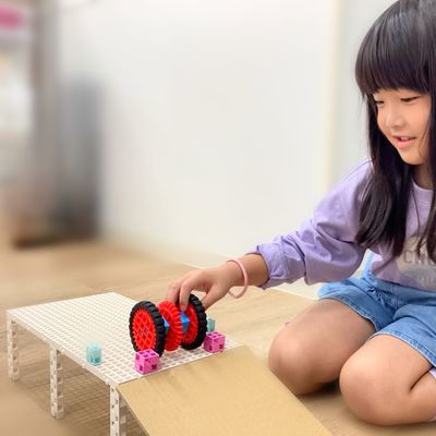 実験を通してものの仕組みを理解します。