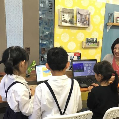 ママ先生による丁寧な指導 「学ぶって楽しいな！」