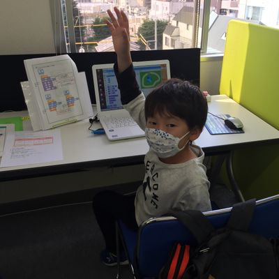 先生に向かって質問