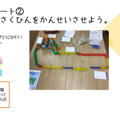夏休みに、自由な発想で「みらいのまち」を作ったよ！②