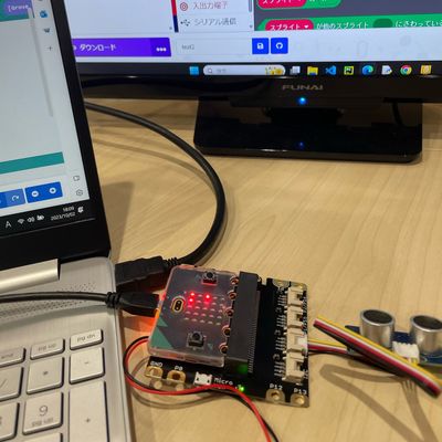 マイクロビットを使用したプログラミング2