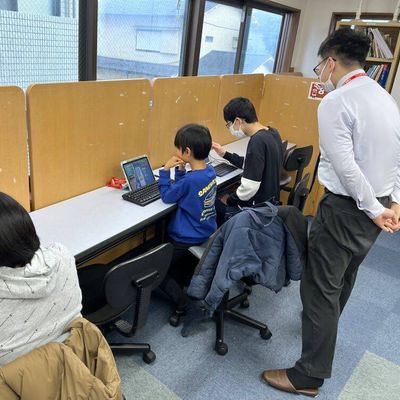 HALLOの授業の様子です！楽しく頑張っています☆