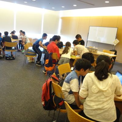 出張授業もやってます。
