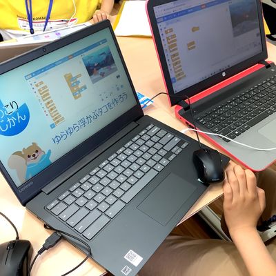 Scratchプログラミングコース受講生