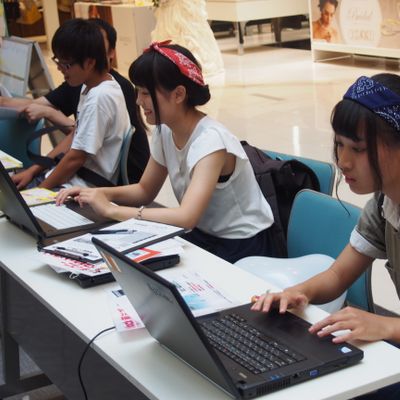 女子も大活躍です