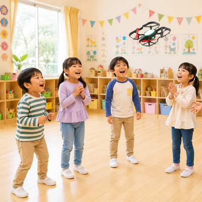 体を動かしながらプログラミングを