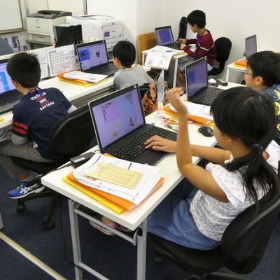 ゲームを作っている最中は、みんな真剣