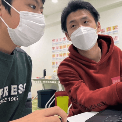先生はいつも君の味方。できるまで何度でも一緒に挑戦しよう！