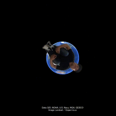 【作り方解説】🚀ジャンプで宇宙へ！CapCut × Google Earthで作るトリック動画の作り方！