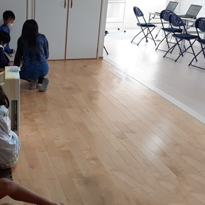 休憩中の様子です