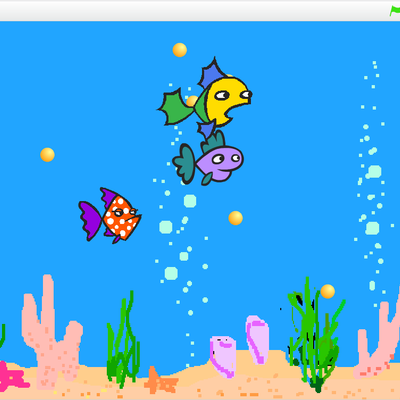 魚のエサやりプログラム