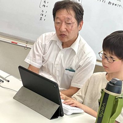 しっかり集中できています。