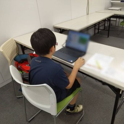 検定試験中の様子