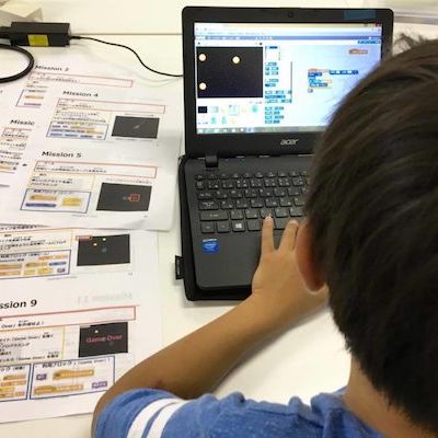Scratchを通してプログラミングの基礎を習得！