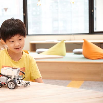 思ったとおりにロボットが動いたときは本当にうれしい！