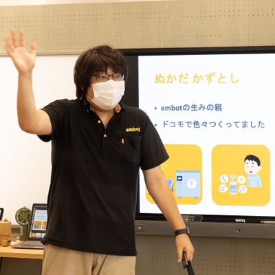 embotの開発者も講師をやってます