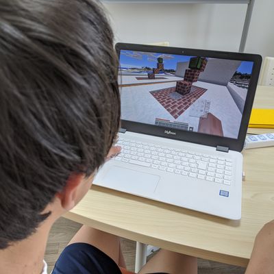 MineCraftを使った授業も