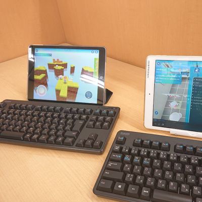 ゲーム感覚で本格的なプログラミングを学べます！