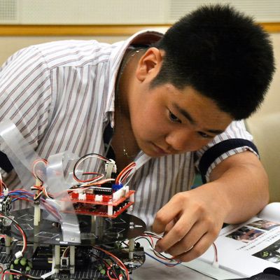RoboCupサッカー自作ロボット製作中