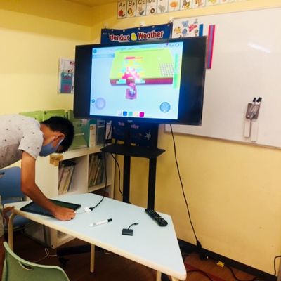 クリエイトの日には自分が作った作品を発表する機会もあります♪