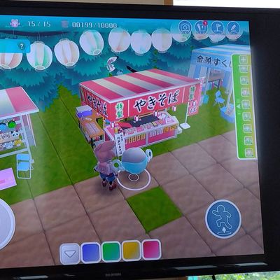 学んだプログラミングを使ってクリエイトでは、自分の好きな世界を自由な発想で作っていきます