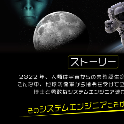 スリル満点のSFストーリー