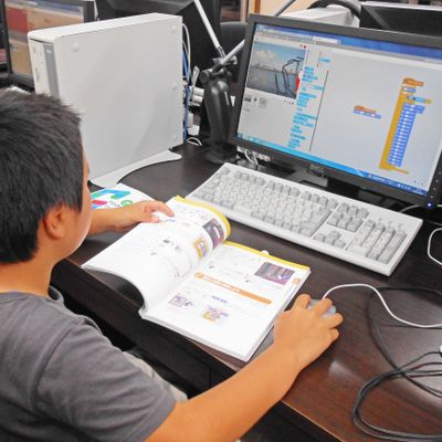 子どもたちは基本を理解したうえで、創造性をのびのびと発揮しています。