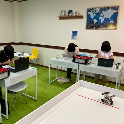 ２階にも教室があります