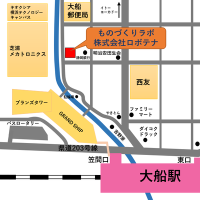店舗アクセスマップ