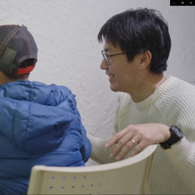 スクラッチコースで先生に相談する姿