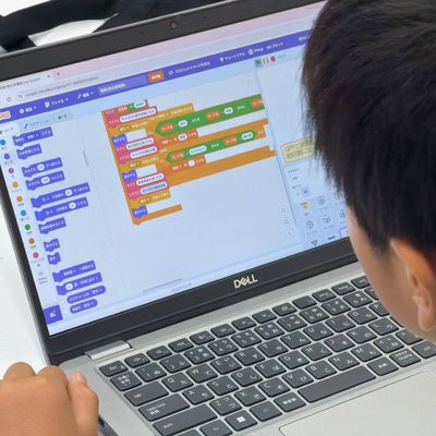 Scratchを利用した授業の様子