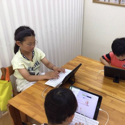 タイピングも毎レッスンしっかり学んでいます。
