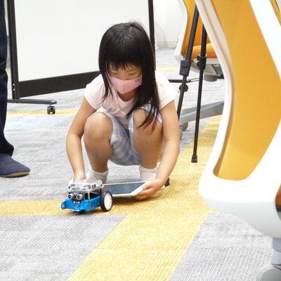 ロボット・プログラミングのミッションにチャレンジ！