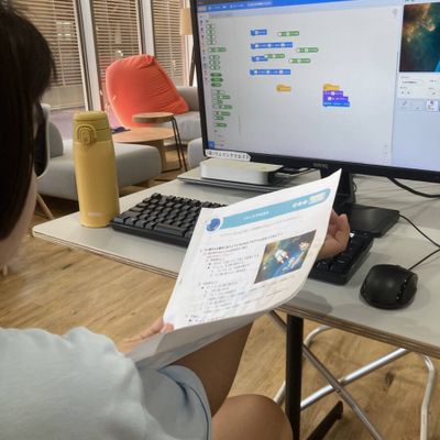 Scratchコースです！