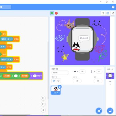 条件やリスト変数などテキスト言語でも通用する内容を基礎から学びます♪