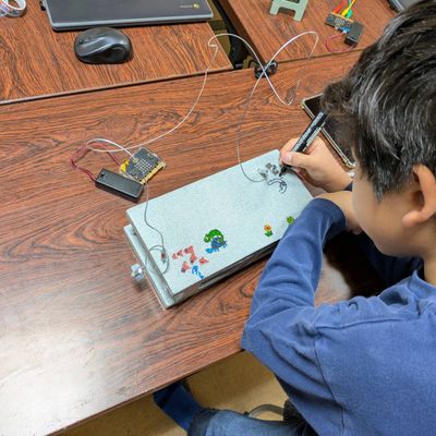 マイクロビットでイライラ棒作り