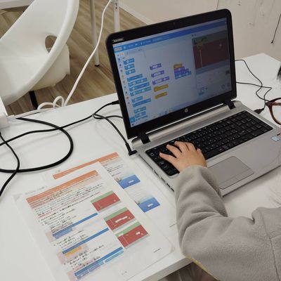 プログラミング検定練習を頑張ってます！
