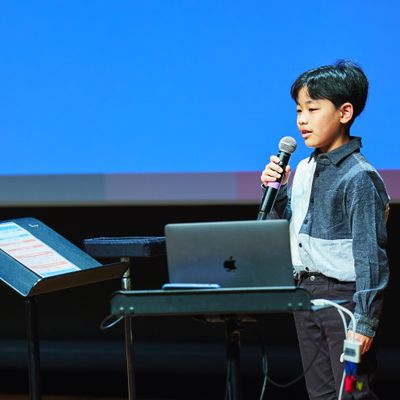 鎌倉芸術館での発表会(2021年4月)での様子