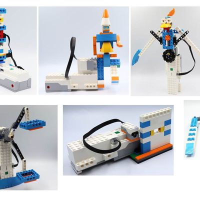オリジナルベースモデル　このモデルをベースにお子様がオリジナルを作成します