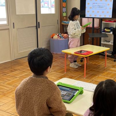 プレゼンテーション能力も伸ばしていきます。