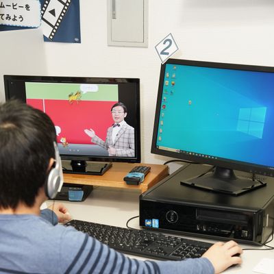 映像＆講師のサポートで楽しく学びましょう！