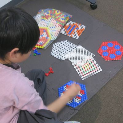 パズルなどの空間も。楽しく、様々な力が伸びる仕掛けが。