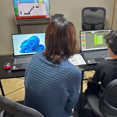 守山教室の体験授業時の様子
