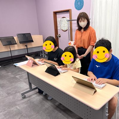 タイピングの時間。どんどん上達するから楽しい！