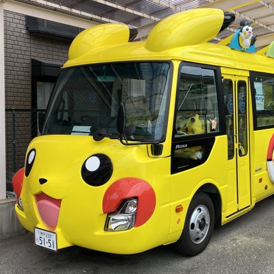 17時発のピカチュウバスに乗車可能です！