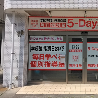 小田急小田原線新百合ヶ丘駅から徒歩10分ほどの場所にあります。