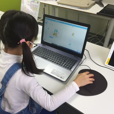 スクラッチでキャラクターを動かそう